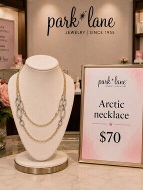 Park Lane Arctic Necklace, 2 in 1...2 separate necklaces Sparkle Box Exclusive